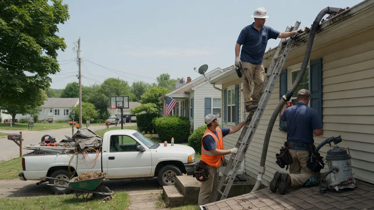Gutter Installation in Justice, IL near me